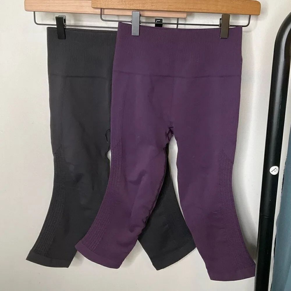 Lululemon In The Flow Cropped Leggings Bundle